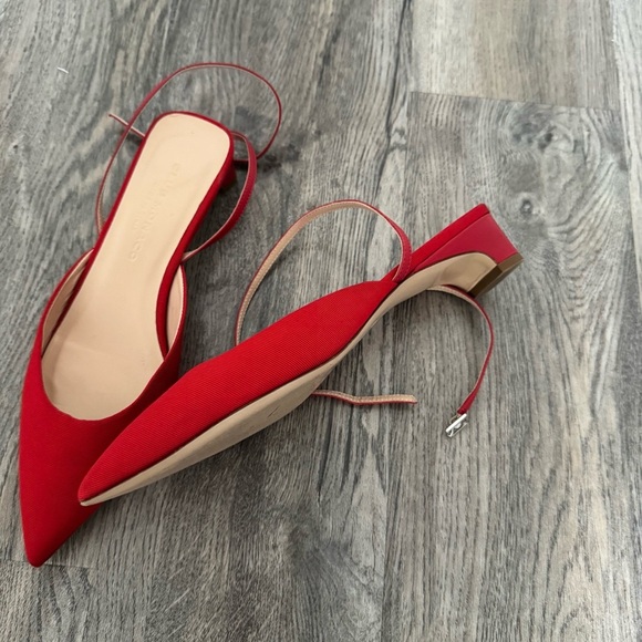 Club Monaco Ambrah Low-heel In Red size 37 - Picture 6 of 6